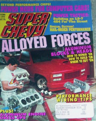 SUPER CHEVY 1991 APR - STREET 454, CHEVY TRIVIA QUIZ